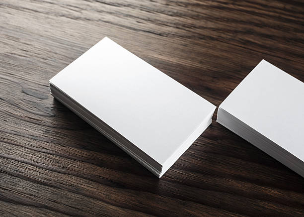 istock Blank business cards 544131424