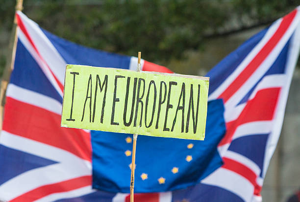 istock March for Europe in London, England 544133954