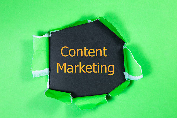 istock The text Content Marketing appearing behind torn paper. 544134022