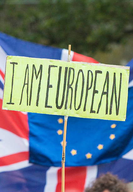 istock March for Europe in London, England 544134452