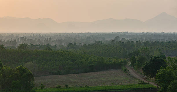 istock Sunset from Phetchabun Mountains , on the lumkong dam in Thailan 544134530