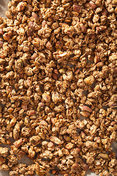 istock homemade healthy granola background 544134610