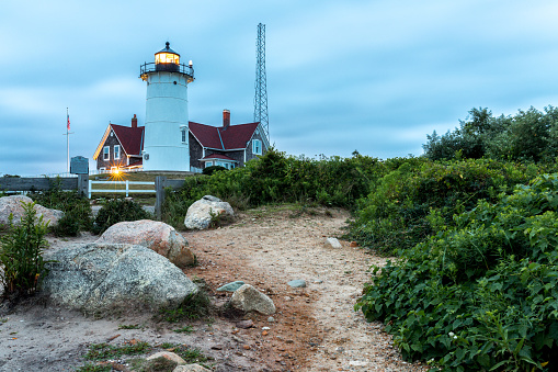 Early morning view at Nobska Lighthouse