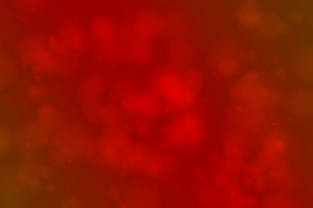 istock Colourful abstract bokeh design on a black background 544139036