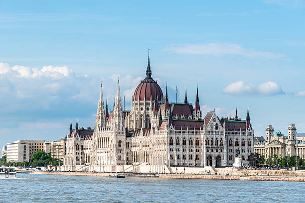 istock Budapest Parliament on the Danube river in Hungary. 544140736