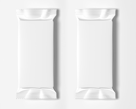 Blank white packaging