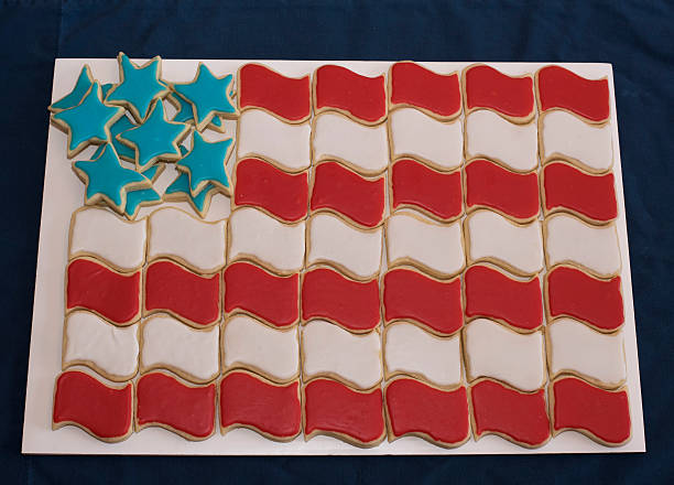 istock Stars and Stripes Cookies 544141026