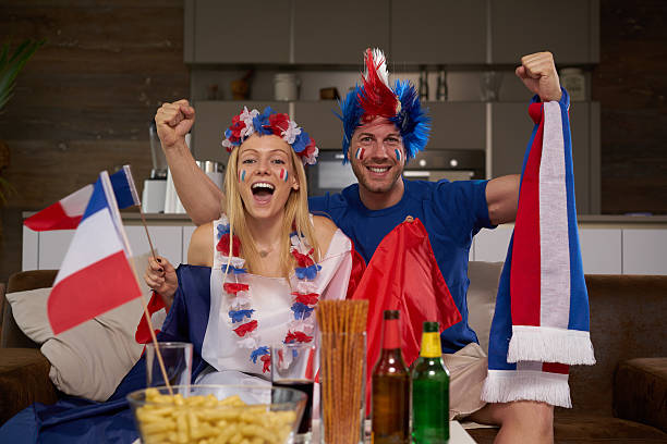 istock young couple supporting france 544311054