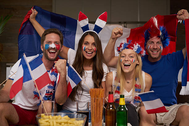 french sport fans