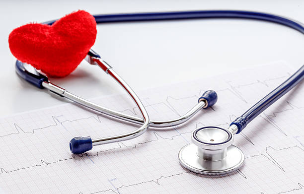 istock stethoscope on white background with plush heart 544313082