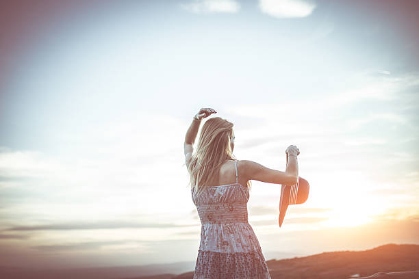 istock Girl loving nature 544321758