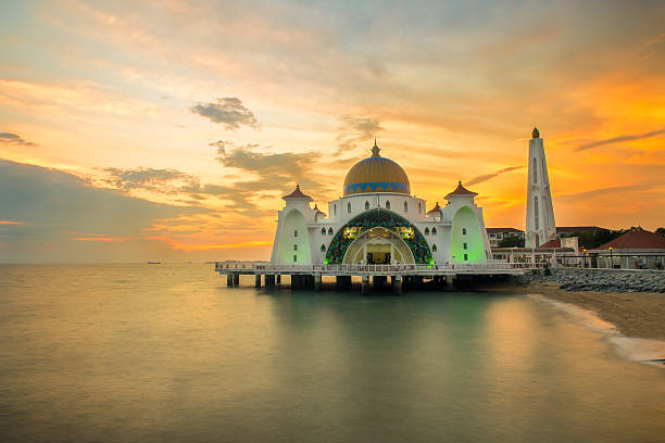 istock Malacca islam mosque in Malacca, Malaysia. 544324986