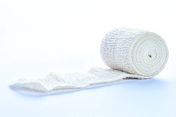 istock Medical bandage roll isolated 544325746