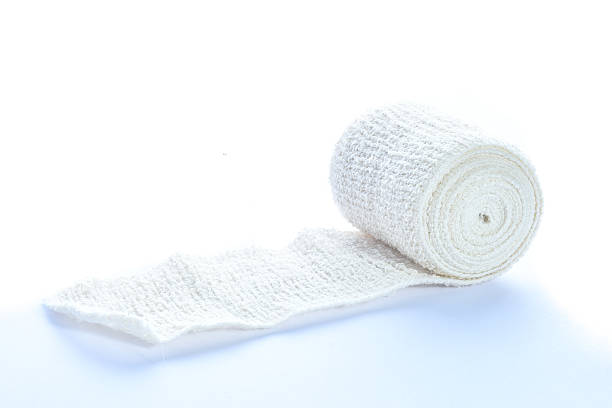 istock Medical bandage roll isolated 544325790