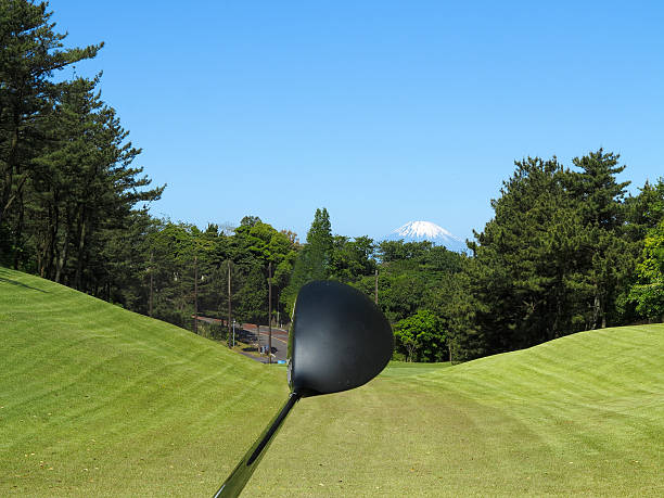 parcours de golf  - bent photos et images de collection