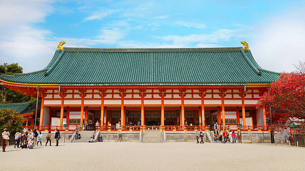 平安神宮、京都、日本 - 平安神宮 写真 ストックフォトと画像