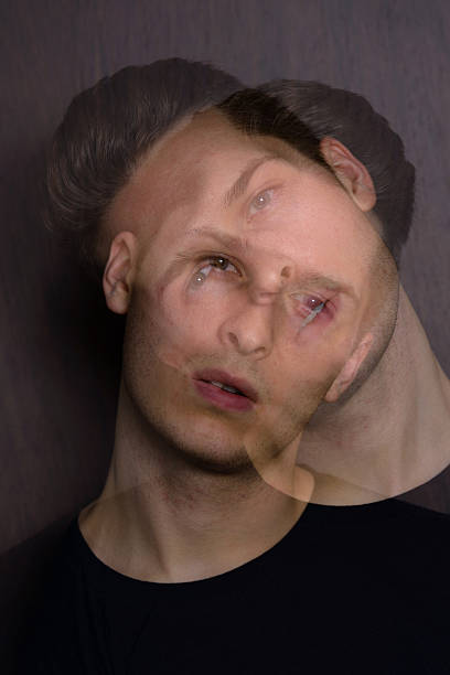 istock Double exposure portrait of man 544333074