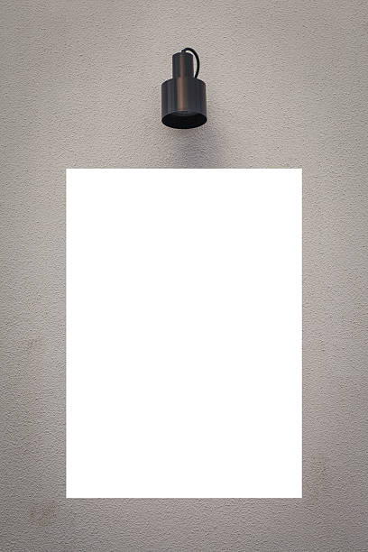 istock Blank shop billboard on concrete wall building 544337736