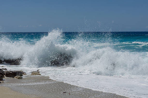 istock Stormy day at the beach 544338364