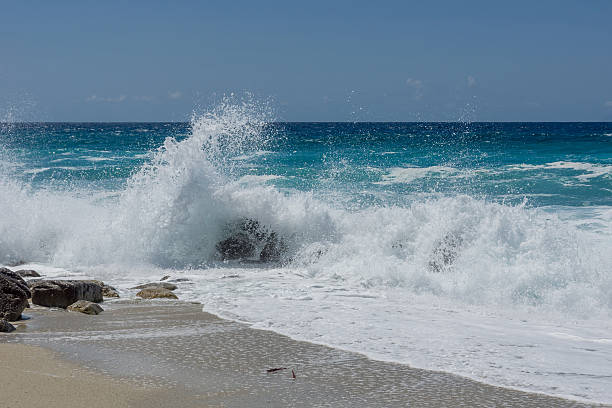 istock Stormy day at the beach 544339338