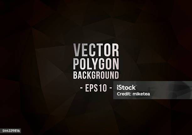 Polygon Vector Background Stock Illustration - Download Image Now ...