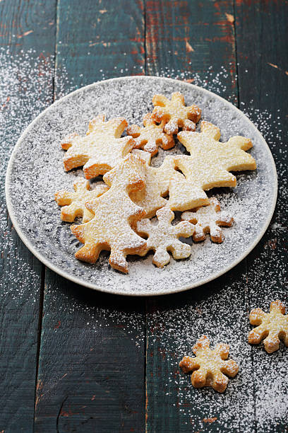 istock christmas cookies on plate 544345492