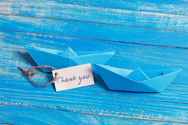 istock Label with the Words Thank you. 544348600