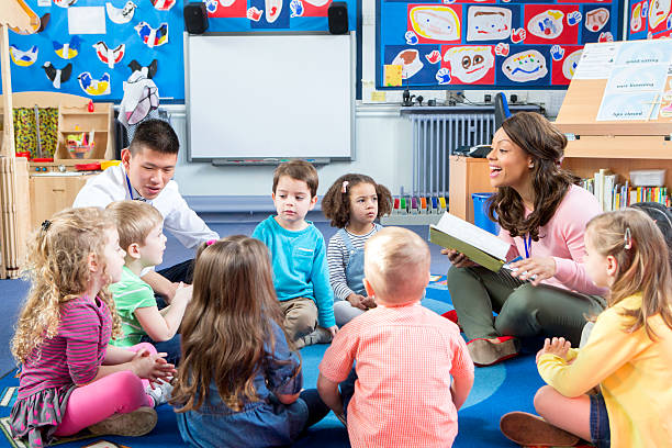 istock Story Time at Nursery 544350466