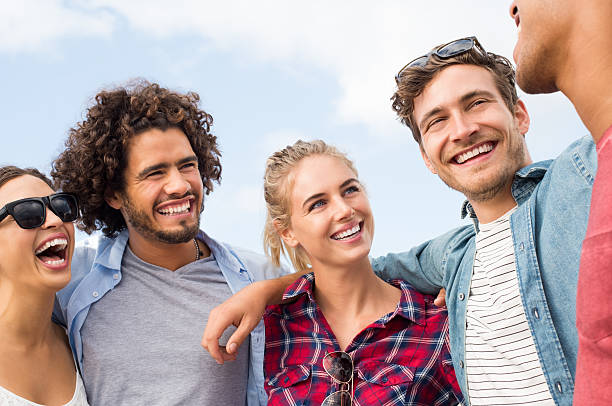 istock Group of friends having fun 544351756
