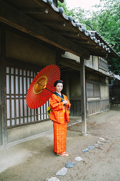 istock The Japanese beauty in Edo perioud. 544353338