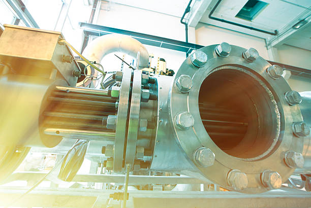 istock Equipment, cables and piping 544353500