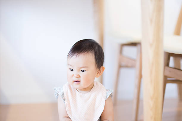istock Cute baby.Japanese Asian 544355172