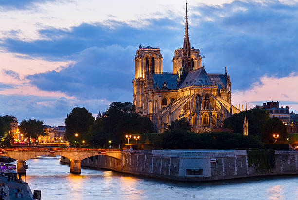 istock Notre Dame cathedral, Paris France 544356406