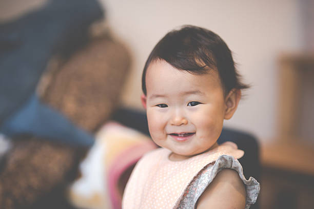 istock Cute baby.Japanese Asian 544357038