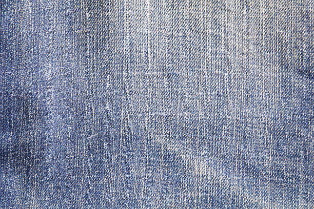 istock Blue denim background of rough cloth 544357174