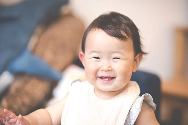 istock Cute baby.Japanese Asian 544357208