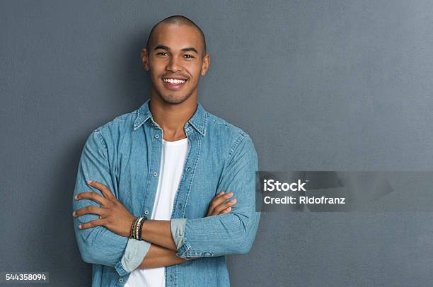 Cool African Man Stock Photo - Download Image Now - Men, Smiling, African Ethnicity