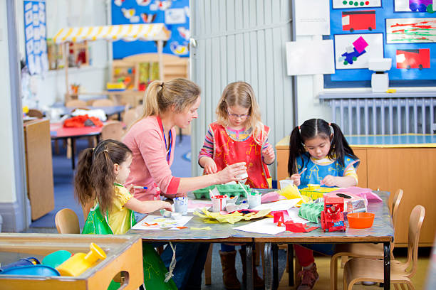 istock Arts and Crafts at Nursery 544358198