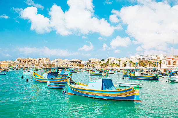 istock Marsaxlokk Harbor, Malta 544358358