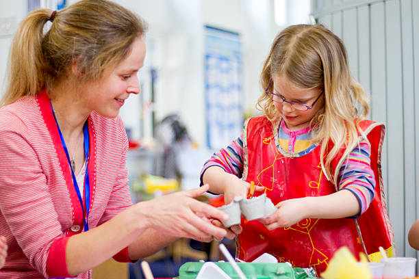 istock Teacher Helping in Arts and Crafts 544358376