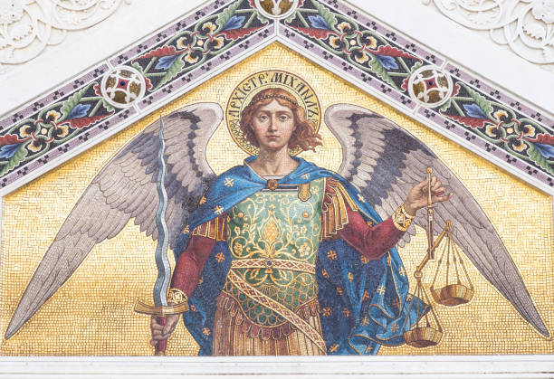 Mosaic of Saint Michael
