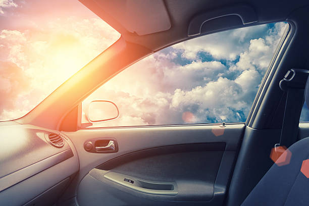 istock Interior of fly car 544443808