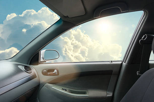 istock Interior of fly car 544443870
