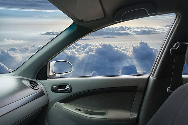 istock Interior of fly car 544443900