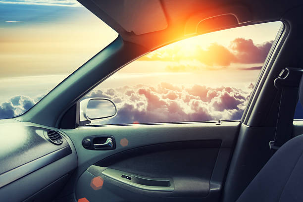 istock Interior of fly car 544443956