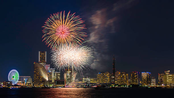 istock Fireworks Yokohama Japan 544445462