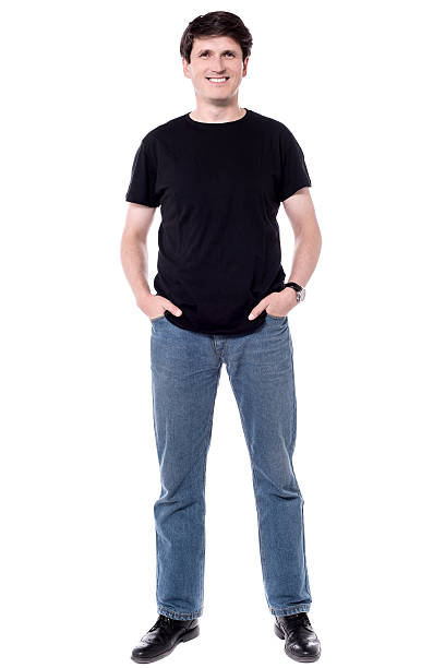 istock Casual man with hands in pockets. 544445830