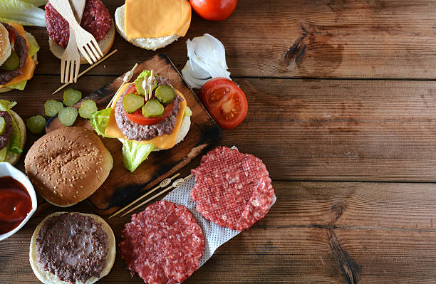 istock Few homemade hamburgers 544448208