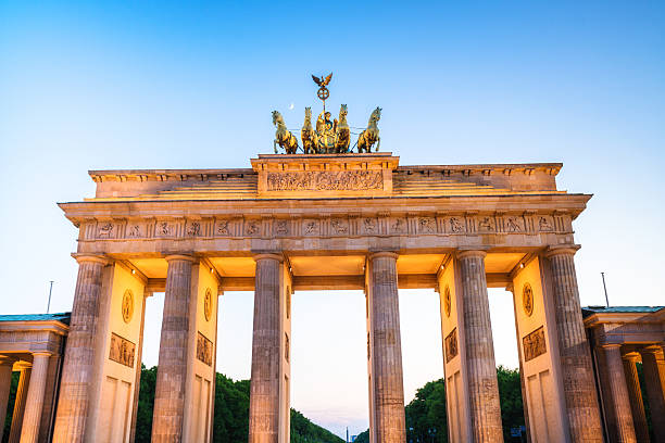 istock Brandenburg Gate at sunset, Berlin, Germany 544449728
