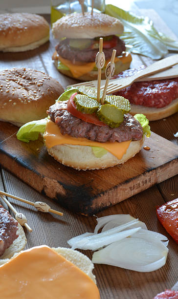 istock Few homemade hamburgers 544450096